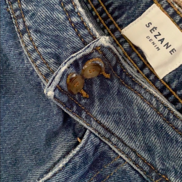 Sezane High Rise Joyce Jeans Sz 38 US 6 - Picture 7 of 9